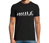 Camiseta Hombre Manga Corta bicicleta de montaña bicicletas evoluci laTostadora
