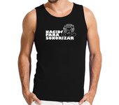 Camiseta Hombre Sin Mangas THMS008_NACIDO_SONORIZAR laTostadora