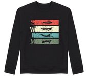 Sudadera Sin Capucha Unisex natación retro vintage nadadores nadar laTostadora