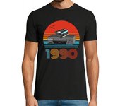 Camiseta Hombre Manga Corta VCR 1990 vintage laTostadora