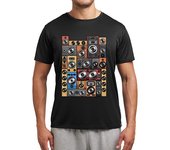 Camiseta Hombre Deportiva Audio Altavoces Música DJ Sonido Rave Techno Rock laTostadora