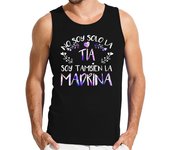 Camiseta Hombre Sin Mangas No soy solo la tía también soy el laTostadora