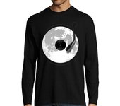 Camiseta Hombre Manga Larga Hombre, manga larga, negra laTostadora