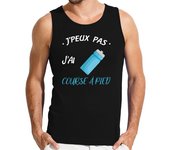 Camiseta Hombre Sin Mangas No puedo correr laTostadora