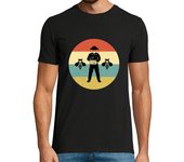 Camiseta Hombre Manga Corta apicultor hombre abeja vintage laTostadora