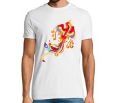 Camiseta Hombre Manga Corta Ave Fénix laTostadora