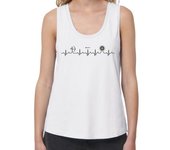 Camiseta Mujer Tirantes Loose Fit Archery heartbeat laTostadora