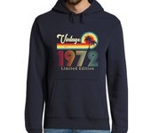 Sudadera Con Capucha Para Hombre 1972 edición limitada vintage laTostadora