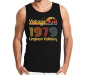 Camiseta Hombre Sin Mangas regalo de cumpleaños 1979 laTostadora