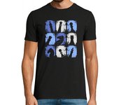 Camiseta Hombre Manga Corta Chess Pieces Retro laTostadora