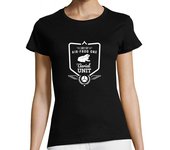 Camiseta Mujer Manga Corta Lindy Hop Air Frog one [Aerial Unit] laTostadora