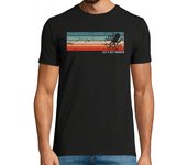 Camiseta Hombre Manga Corta regalo retro calamar pulpo laTostadora