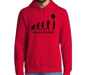 Sudadera Con Capucha Para Hombre Loco Drum - Evolution laTostadora