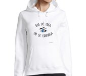 Sudadera Con Capucha Para Mujer Ojo de loca no se equivoca de DESATIKHA Arts laTostadora