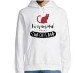 Sudadera Con Capucha Para Hombre I was normal two cats ago laTostadora