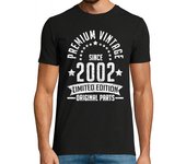 Camiseta Hombre Manga Corta prima vintage desde 2002 parte original laTostadora