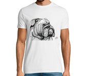 Camiseta Hombre Manga Corta Bulldog inglés laTostadora