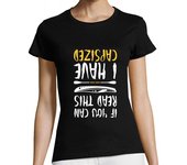 Camiseta Mujer Manga Corta si puedes leer esto me he volcado laTostadora