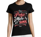 Camiseta Mujer Manga Corta Esta Peña mola mucho laTostadora