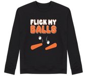 Sudadera Sin Capucha Unisex mover mis bolas pinball arcade retro laTostadora