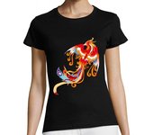 Camiseta Mujer Manga Corta Ave Fénix laTostadora