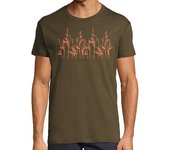 Camiseta Hombre Manga Corta Bambú - Camiseta laTostadora