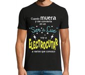 Camiseta Hombre Manga Corta Ser de Luz laTostadora