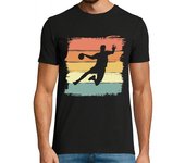 Camiseta Hombre Manga Corta balonmano retro vintage para balonmano laTostadora