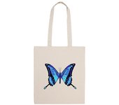Bolsa De Tela mariposa azul laTostadora