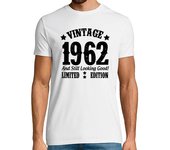 Camiseta Hombre Manga Corta vintage 1962 y todavía mirada limi bueno laTostadora