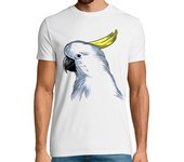 Camiseta Hombre Manga Corta Cotorra Sketch laTostadora