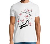 Camiseta Hombre Manga Corta Spring colors in Japan laTostadora