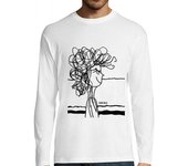 Camiseta Hombre Manga Larga Hombre, manga larga, blanco laTostadora