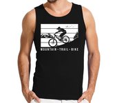 Camiseta Hombre Sin Mangas bicicleta de montaña laTostadora