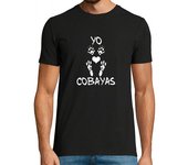 Camiseta Hombre Manga Corta Camiseta manga corta hombre Yo amo las cobayas laTostadora