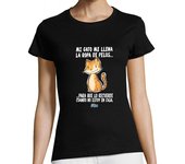 Camiseta Mujer Manga Corta pelos mujer 1 laTostadora