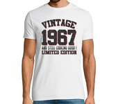 Camiseta Hombre Manga Corta vintage 1967 y stiil que parece bueno laTostadora