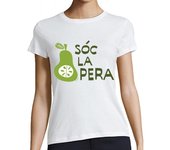 Camiseta Mujer Manga Corta Sóc la pera laTostadora