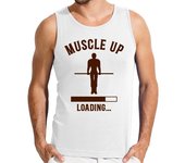 Camiseta Hombre Sin Mangas Calistenia Humor Deporte Musculación laTostadora