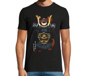 Camiseta Hombre Manga Corta Samurai Bushido laTostadora