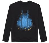 Sudadera Sin Capucha Unisex azul totoro laTostadora