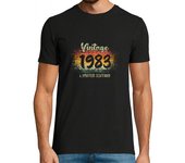 Camiseta Hombre Manga Corta regalo de cumpleaños de edición limitada vintage 1983 laTostadora