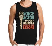 Camiseta Hombre Sin Mangas regalo de actor de doblaje laTostadora