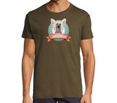 Camiseta Hombre Manga Corta crestado chino, camiseta hombre laTostadora