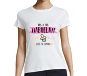 Camiseta Mujer Manga Corta Vas a ser abuela laTostadora