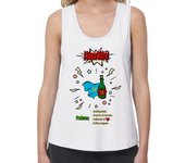 Camiseta Mujer Tirantes Loose Fit SuperSidra laTostadora
