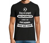 Camiseta Hombre Manga Corta Soy Un Papá Valencianista, Como Un Papá Normal Pero Más Guay, Día del Padre laTostadora