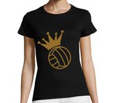 Camiseta Mujer Manga Corta camisa de voleibol - deportes laTostadora