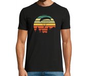 Camiseta Hombre Manga Corta parapente deporte al aire libre laTostadora