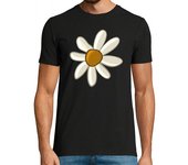 Camiseta Hombre Manga Corta Egg Hunt White Flower laTostadora